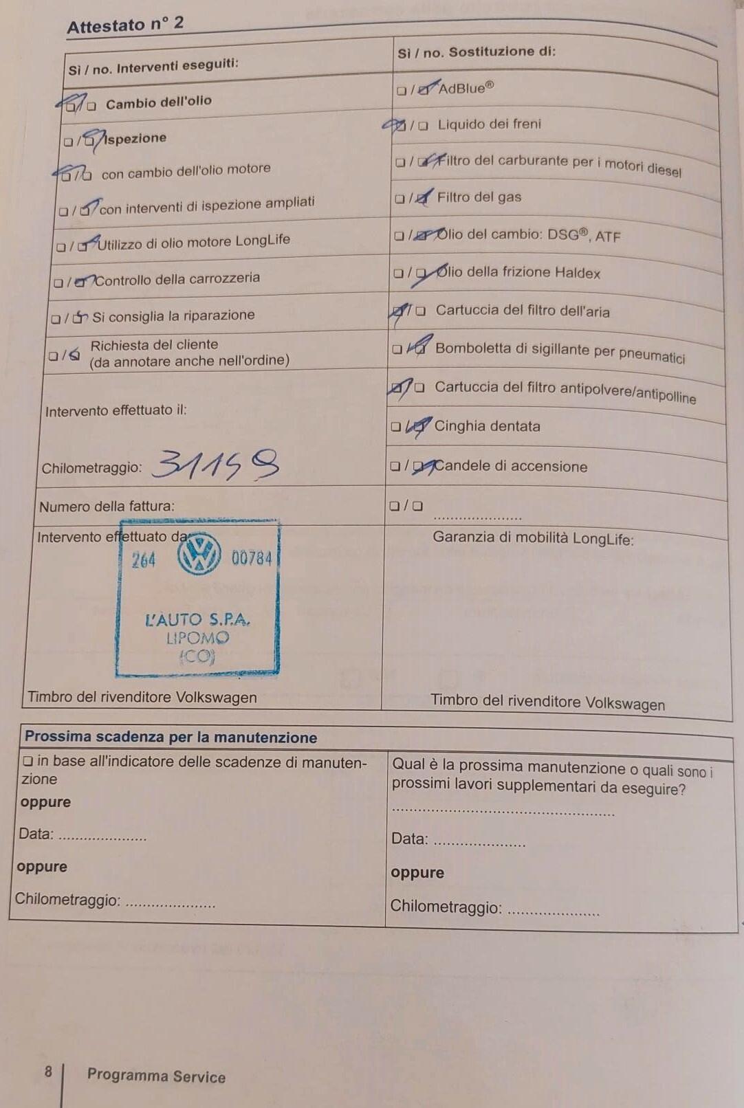 VOLKSWAGEN UP- NEOPATENTATI- UNICO PROPRIETARIO