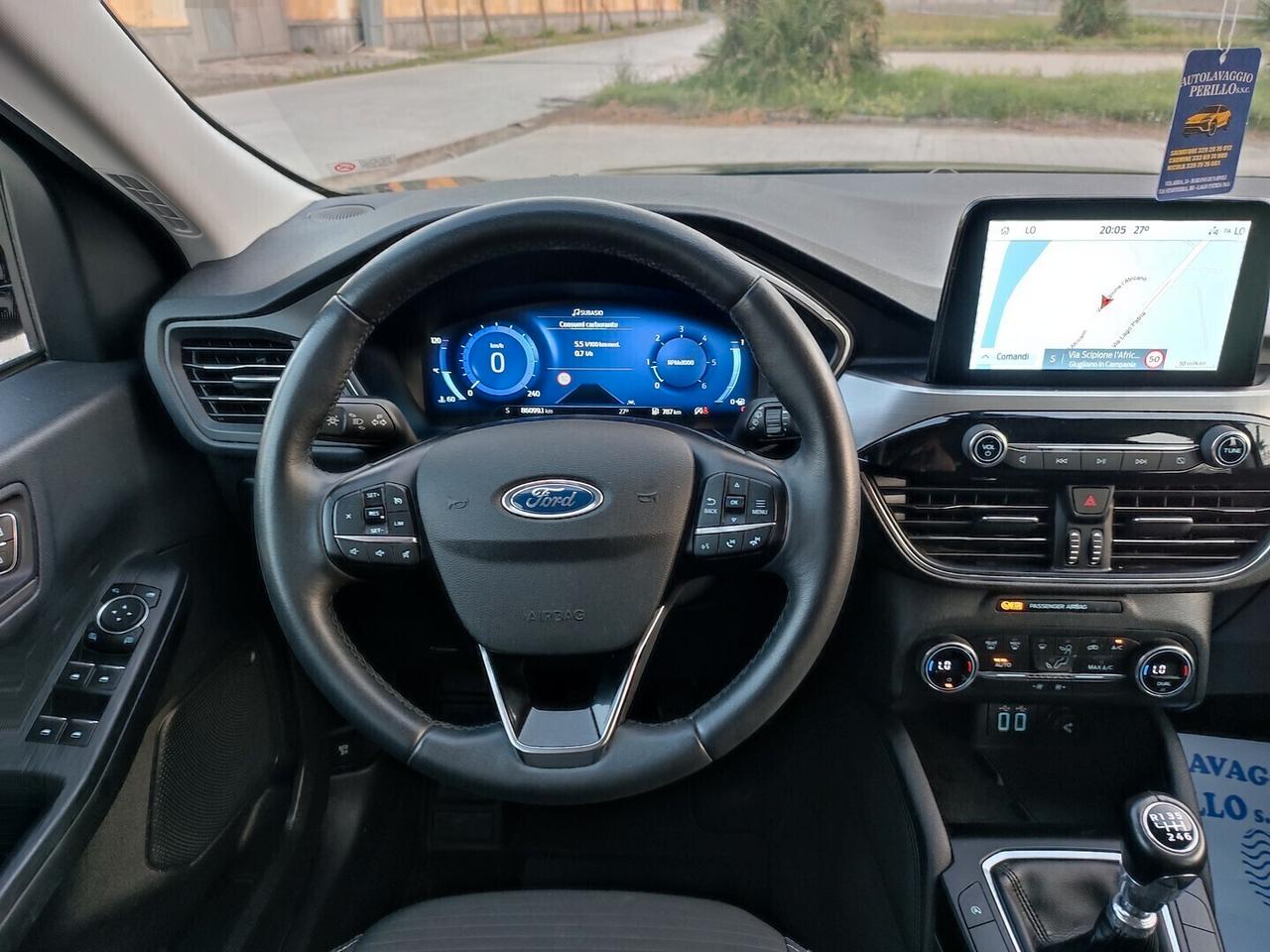 Ford Kuga TITANIUM 1.5 D 120 CV VEGLIA DIGITALE TELECAMERA