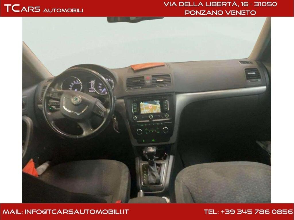 SKODA YETI 2.0 TDI-4X4-AUTOMATICA-NAVI