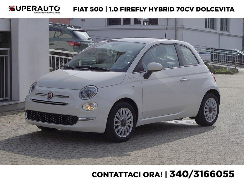 FIAT 500 1.0 FireFly Hybrid 70cv Dolcevita