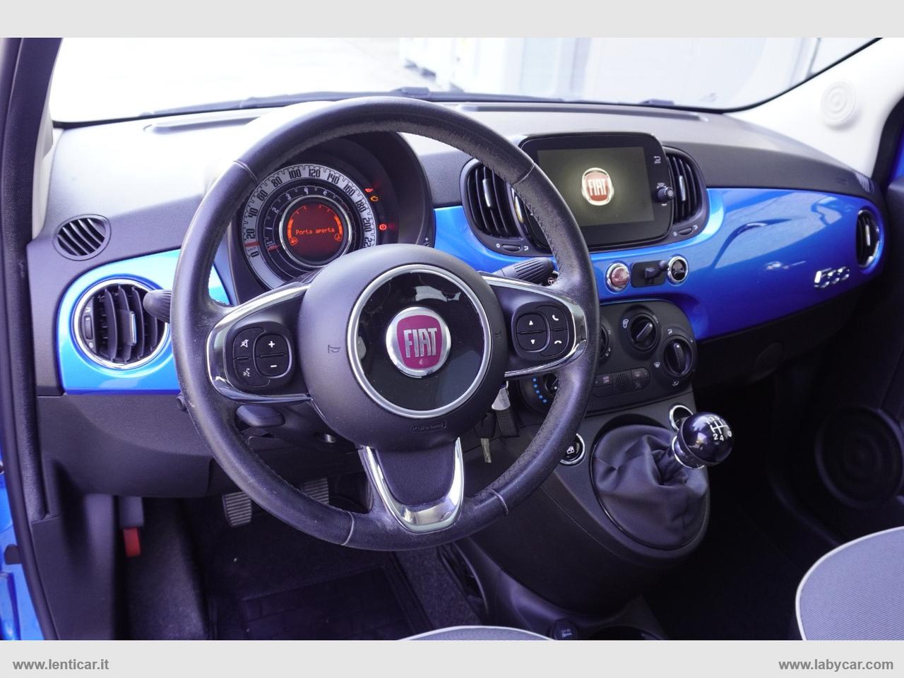 FIAT 500 1.2 Mirror Adatta a Neopatentati