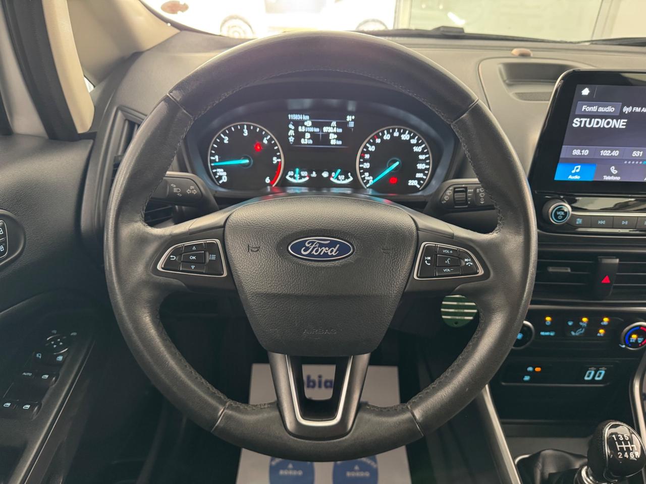 Ford EcoSport 1.5 Ecoblue 100 CV Start&Stop Plus