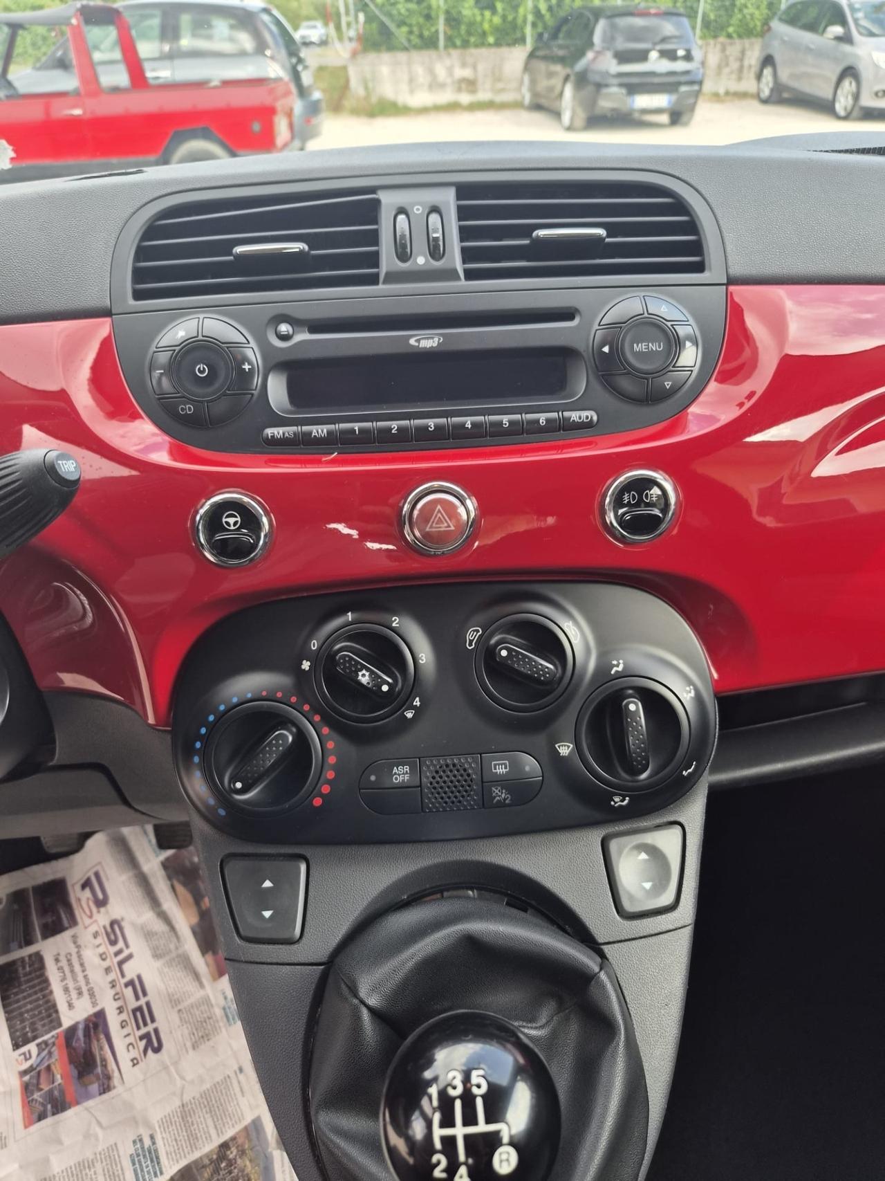 Fiat 500 1.2 Lounge km 72 mila certificati anno 9/2015