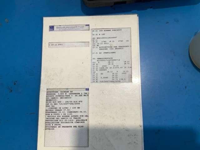Mercedes-Benz A 160 Classe A 160 elegance-ok neopatentati-