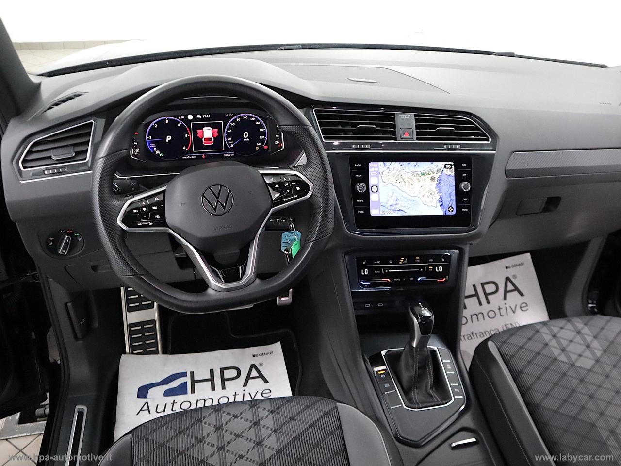 VOLKSWAGEN Tiguan 2.0TDI DSG R-LINE LED IQ-LIGHT NAVI PELLE RETROCAMERA