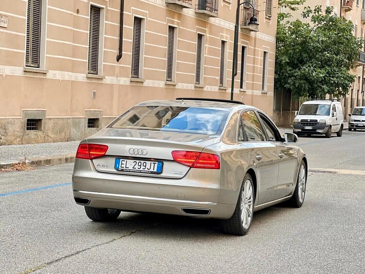 Audi A8 Lunga 6.3 W12 FSI 500cv Tiptornic8 Quattro