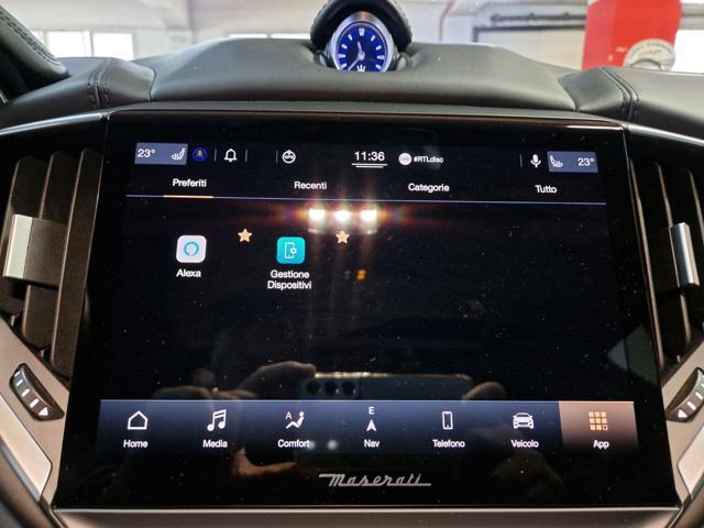 MASERATI Ghibli 3000 V6 CV.350 GRANLUSSO KM.36.700+TETTO+20'+UNIPR