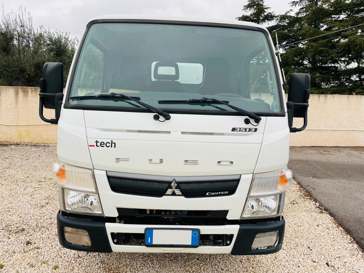 Mitsubishi Canter FUSO 35 CON VASCA RIBALTABILE PATENTE B EURO 6