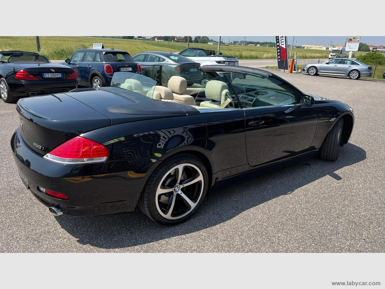 BMW 650i Cabrio 367CV 8 CILINDRI DA COLLEZIONE