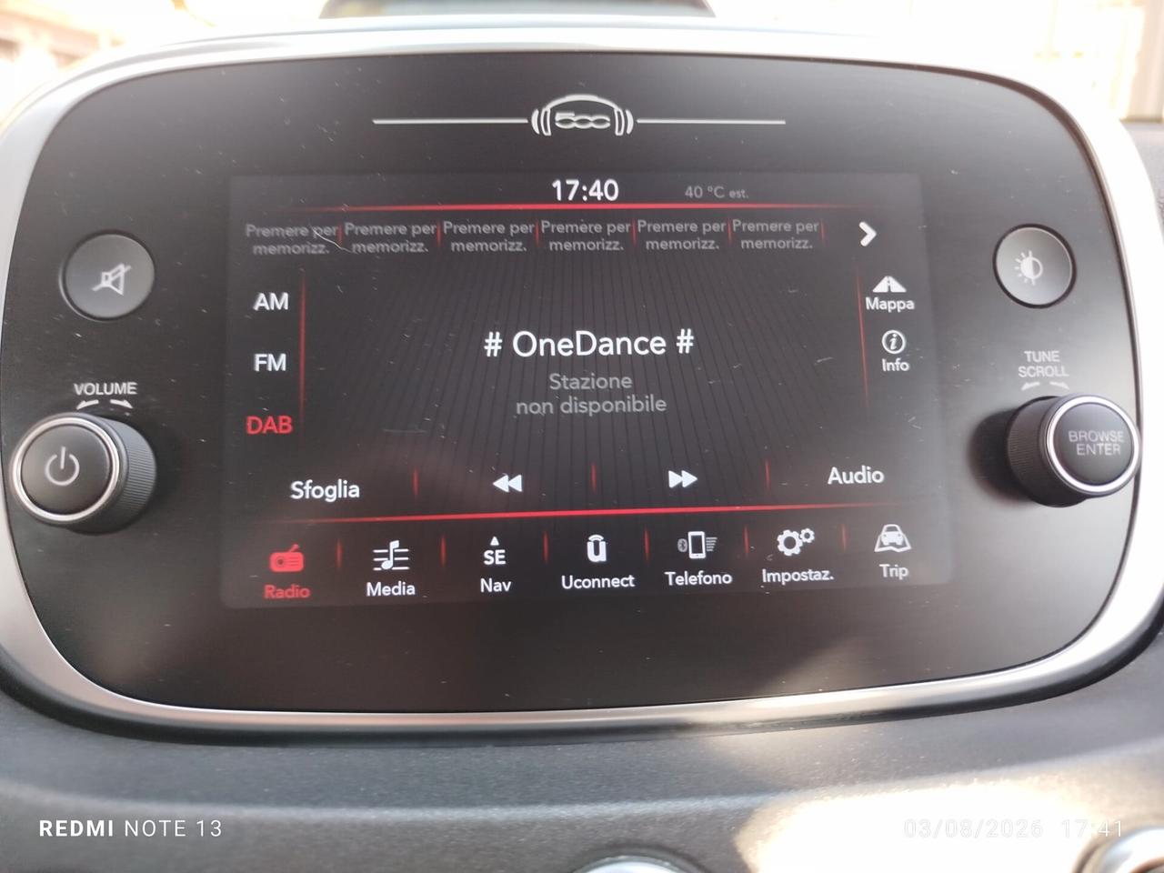 500X CROSS 150CV AUTOM-UNIPRO *PREZZO VERO* KM CERTI
