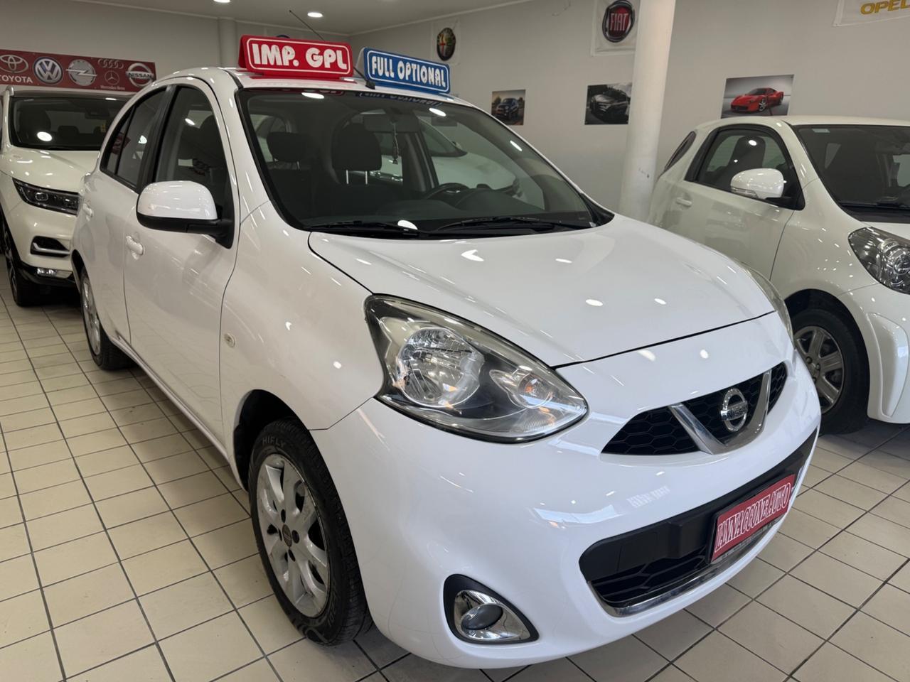 Nissan Micra 1.2 gpl 2017 nuova
