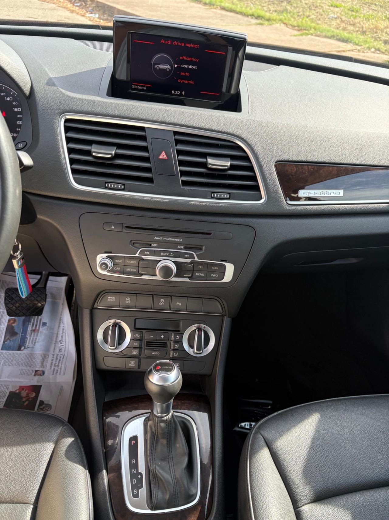 Audi Q3 S Line 2.0 TDI 177 CV Quattro S-Tronic – Tetto Panoramico