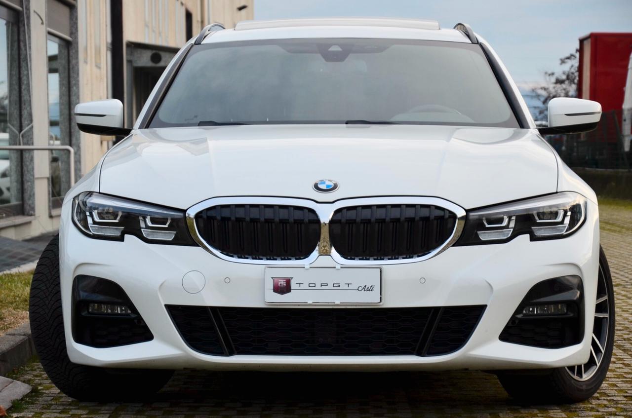BMW 320i TOURING MSPORT 184cv AUTO, UFF ITALIANA, EURO 6D, TETTO, FULL LED, RETROCAMERA, PERMUTE