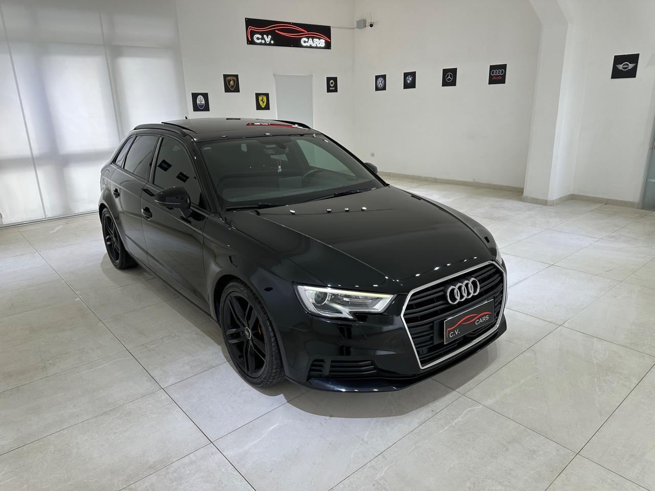 Audi A3 SPB 30 TDI SPORT TOTAL BLACK TETTO APRIBILE