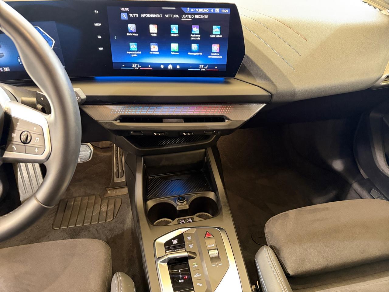 BMW 118 d MSport Pro auto "CORNICE GRIGLIA ILLUMINATA"