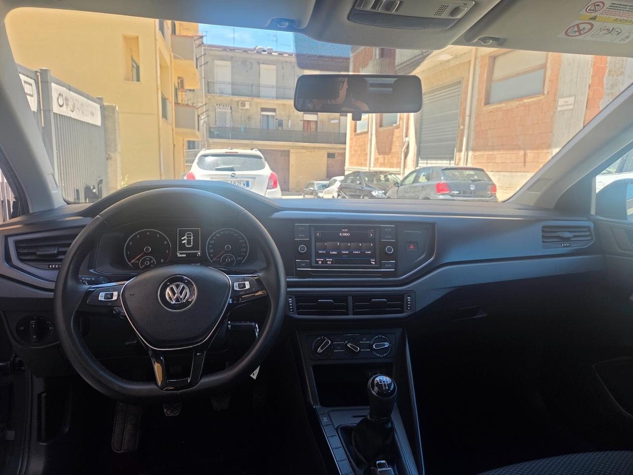 VW POLO ANNO 2018 1.0 BENZ 65 CV KM CERTIFICATI