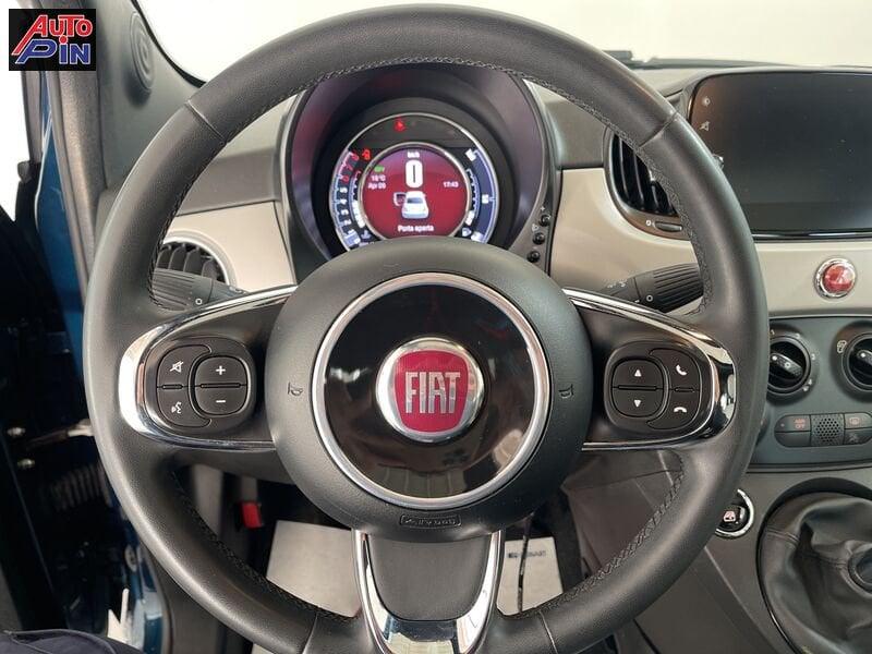FIAT 500 1.2 EasyPower Star Cerchi 16*Display*Tetto