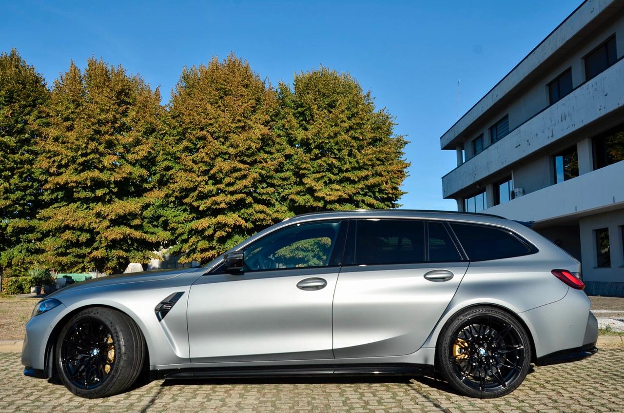 BMW M3 TOURING 3.0 COMPETITION M XDRIVE 510cv AUTO, UNICOPROPRIETARIO, UFF ITALIANA, CARBOCERAMICA, SEDILI A GUSCIO CARBONIO, FARI LASER, HARMAN&KARDON