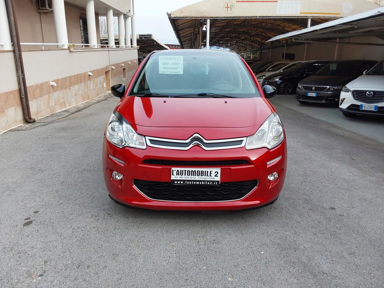 Citroen C3 1.6 HDi Exclusive con Tetto Panoramico