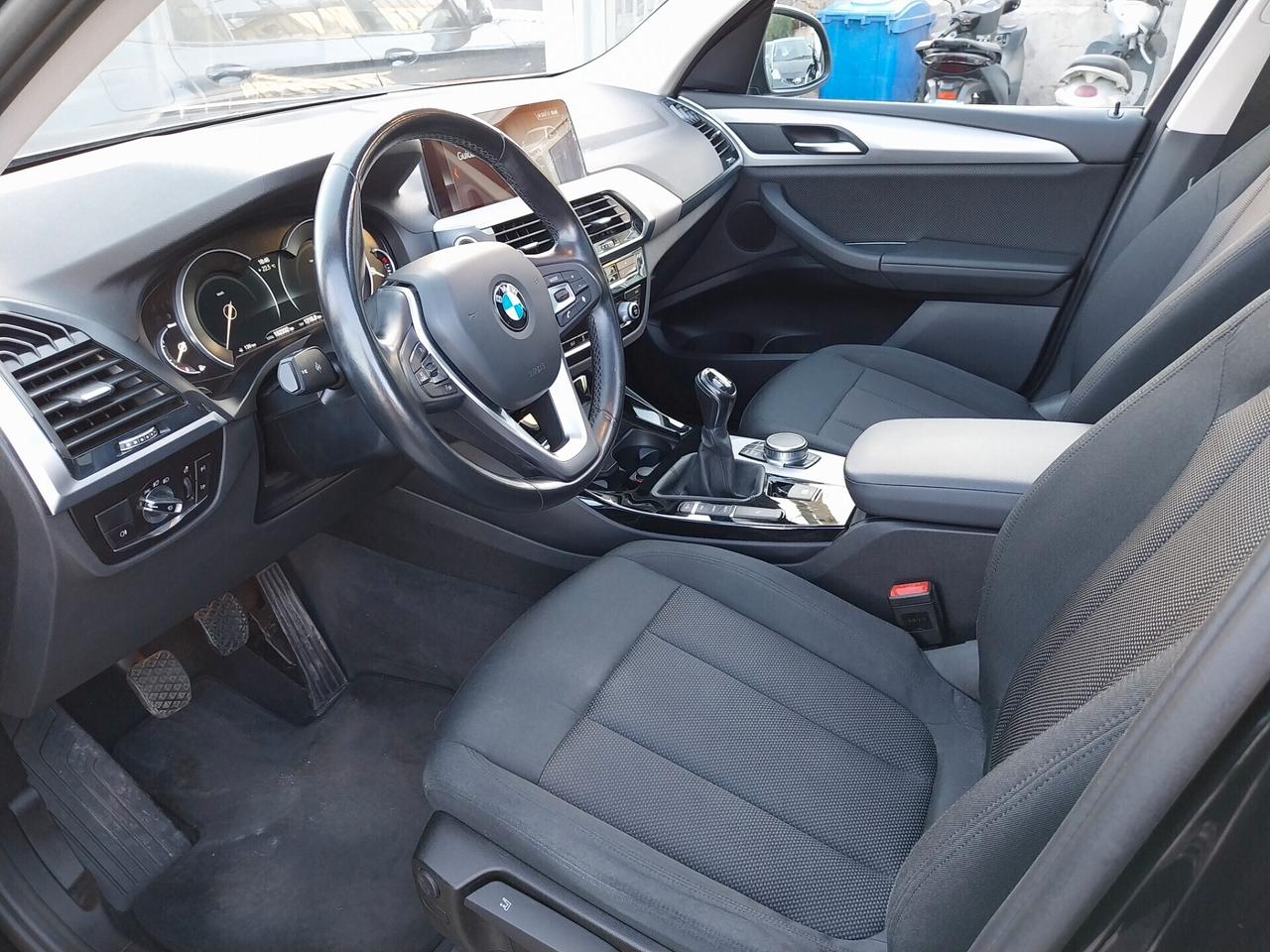 BMW X3 2.0 DIESEL 150 CV CAMBIO MANUALE 2018