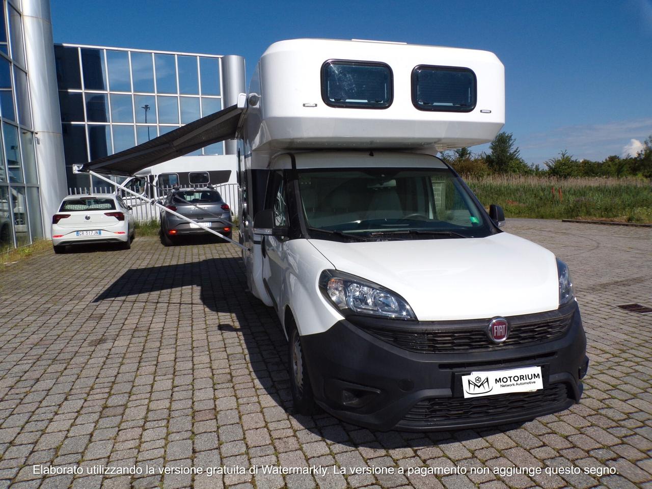 FIAT DOBLO' HOTOMOBIL RONIN XL MANSARDATO DEL 2023 GARANZIA 12 MESI