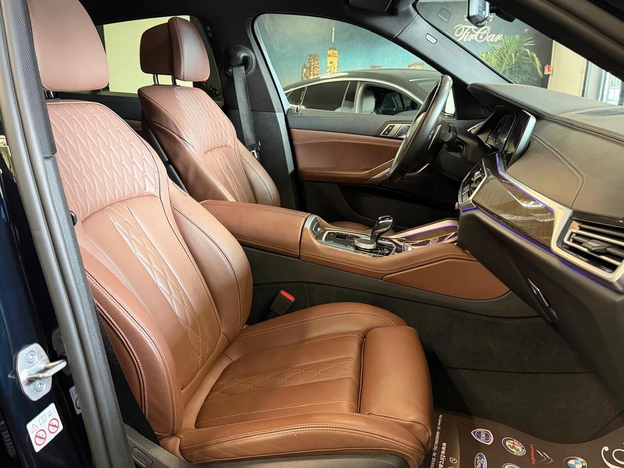 BMW X6 40D M-SPORT X-DRIVE 3.0 MHEV 48V 340CV TETTO PELLE NAVI ANNO 2022