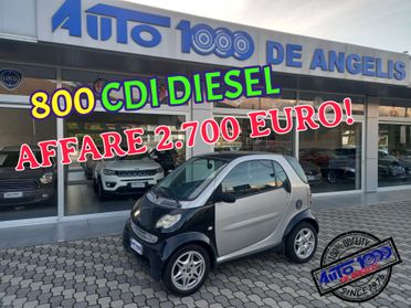 Smart ForTwo 800 COUPE' PASSION CDI DIESEL AUTOMATICO/SEQUENZIALE