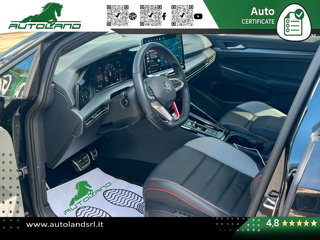 Volkswagen Golf 2.0 tsi GTI 265cv dsg TETTO - HEAD UP - PELLE - SEDILI VENTILATI