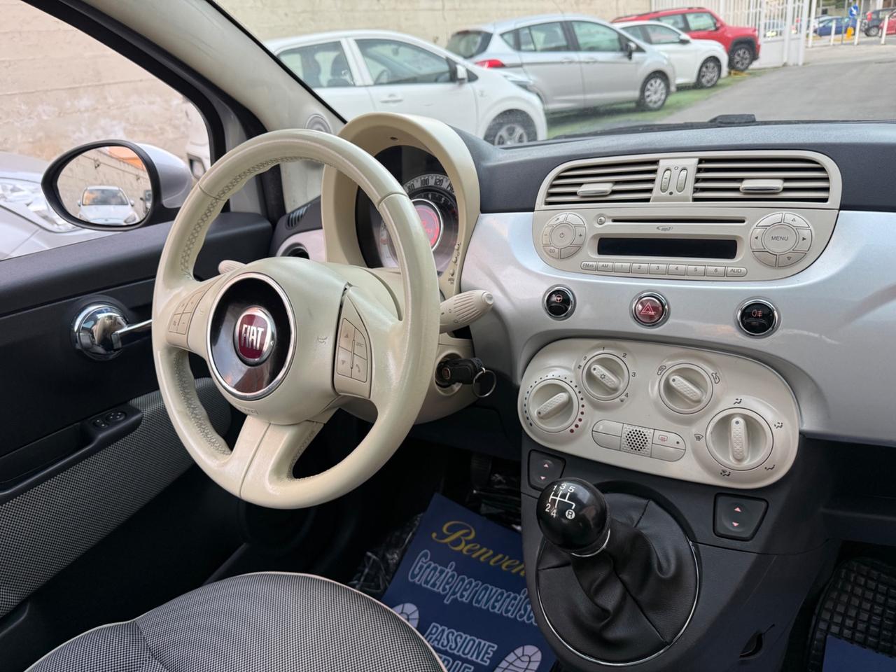 Fiat 500 1.2benzina Lounge - 2012