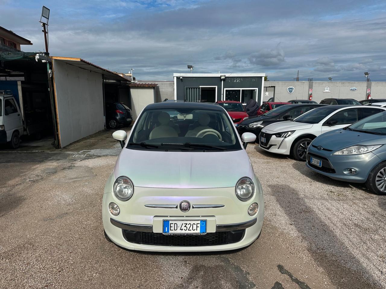 Fiat 500 1.2 Lounge 2010 Perlato Km 115.000