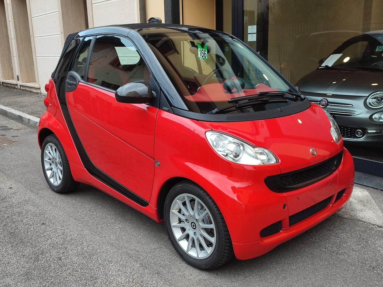 Smart ForTwo 1.0 52 kW MHD cabrio passion km 83.019 Navi Touch