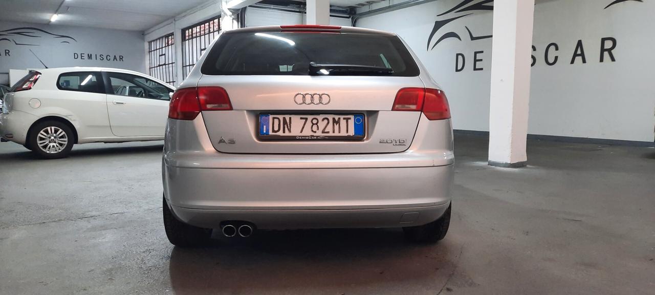 Audi A3 2.0 TDI 170 CV F.AP. quattro Ambition