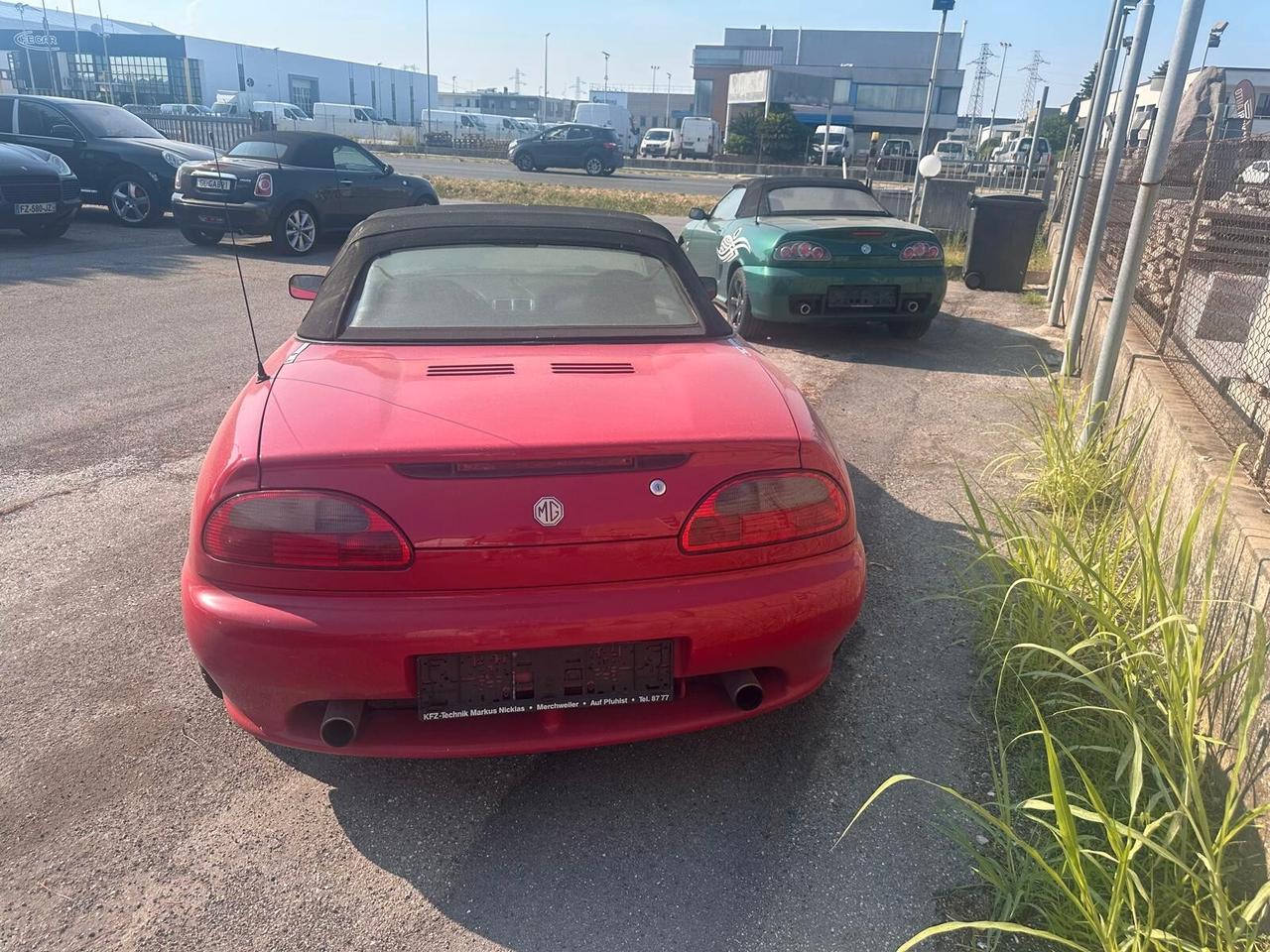 Mg MGF 1.8i cat