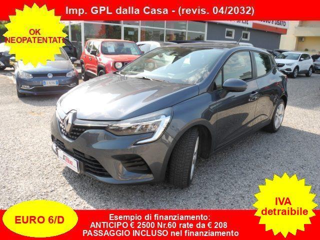 RENAULT Clio 1.0 TCe 100cv GPL 5p. Zen -OK NEOPATEN.-DA VETRINA