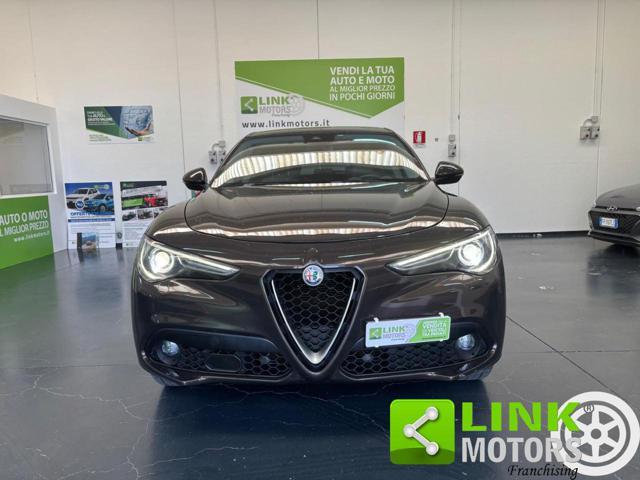 ALFA ROMEO Stelvio 2.2 JTDM 210 CV AT8 Q4 Super KM CERT, PELLE.