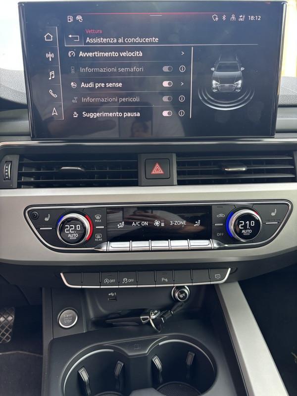 Audi A4 Avant 35 2.0 tdi mhev Business Advanced 163cv s-tronic MATRIX-TETTO-CAM-18"