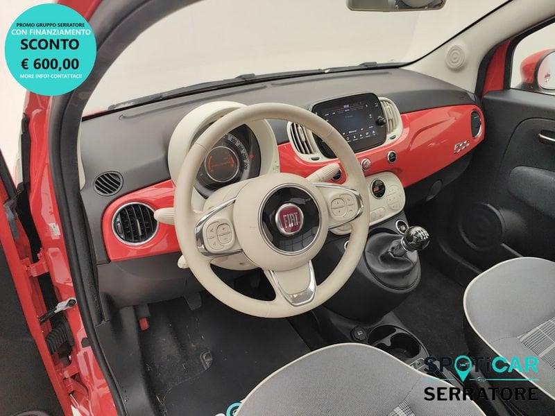 FIAT 500 III 2015 1.0 hybrid Lounge 70cv