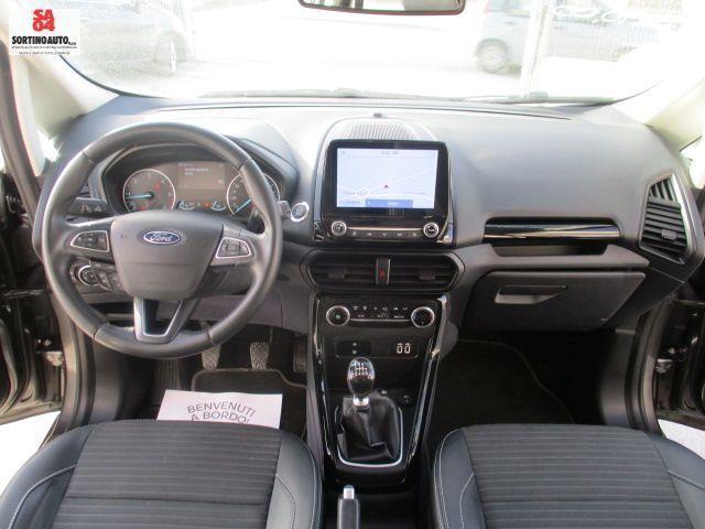 FORD EcoSport 1.5 TDCi 95cv Titanium-2021 KM50000