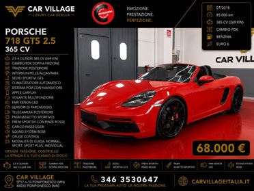 Porsche 718 Spyder Boxster 2.5 GTS