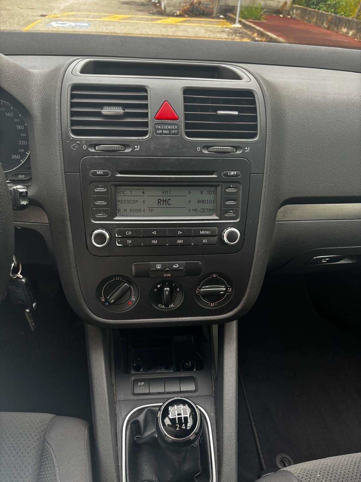 Volkswagen Golf 1.6 5p. Comfortline UNICO PROPRIETARIO NEOPATENTATI