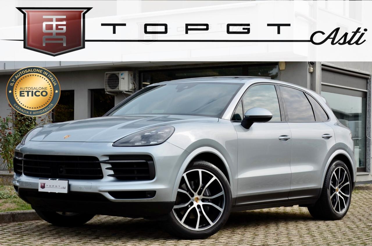 PORSCHE CAYENNE 3.0 340cv TIPTRONIC, UFF ITALIANA, SERVICE PORSCHE, EURO 6D, TETTO, MATRIX, SOFT CLOSE, SOSPENSIONI (PASM), PERMUTE