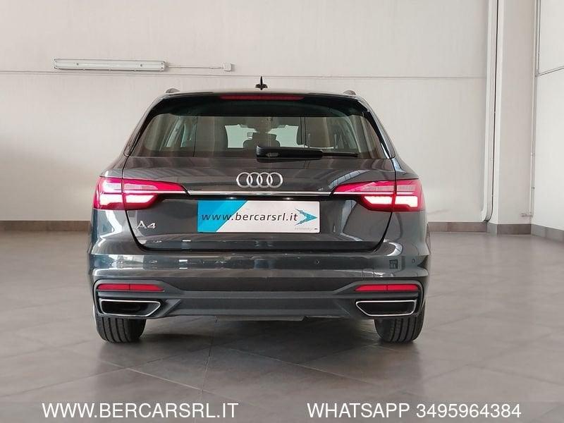 Audi A4 Avant 35 TDI/163 CV S tronic *AUTOM*NAVI*TELECAMERA*SMARTPHONE INTERFACE*CRUISE CONTROL ADATTIVO*