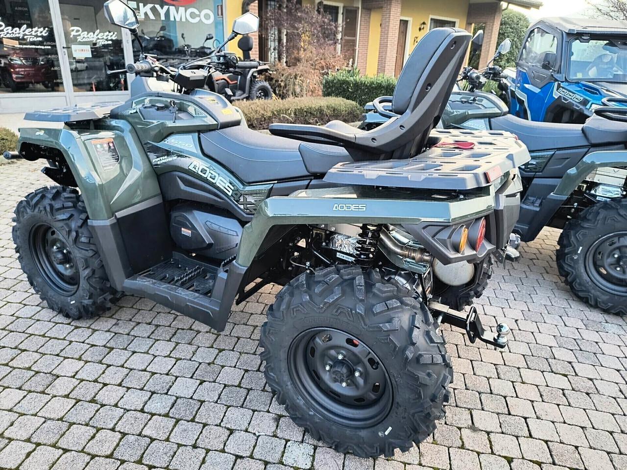 QUAD AGRICOLO AODES ODES 650 TARGA GIALLA