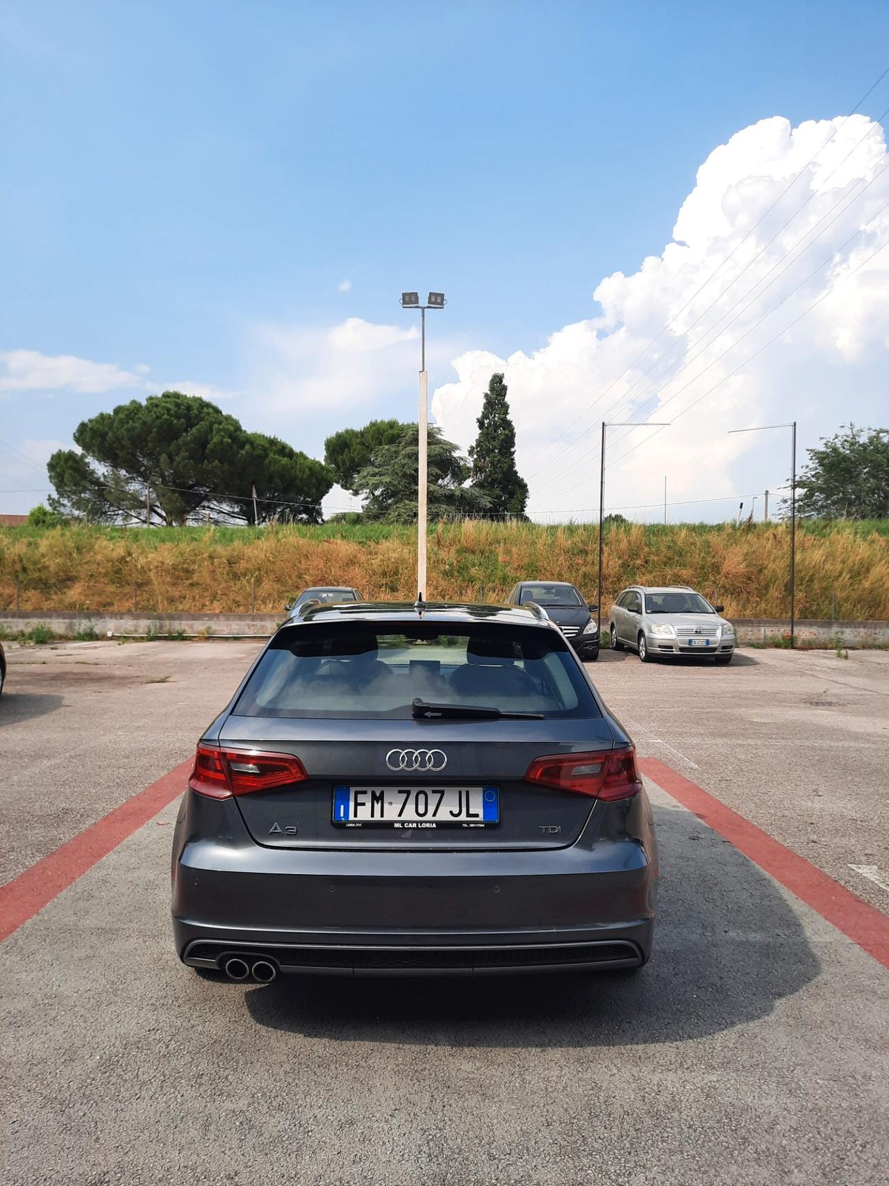Audi A3 SPB 2.0 TDI 150 CV S-LINE diesel S tronic Ambition