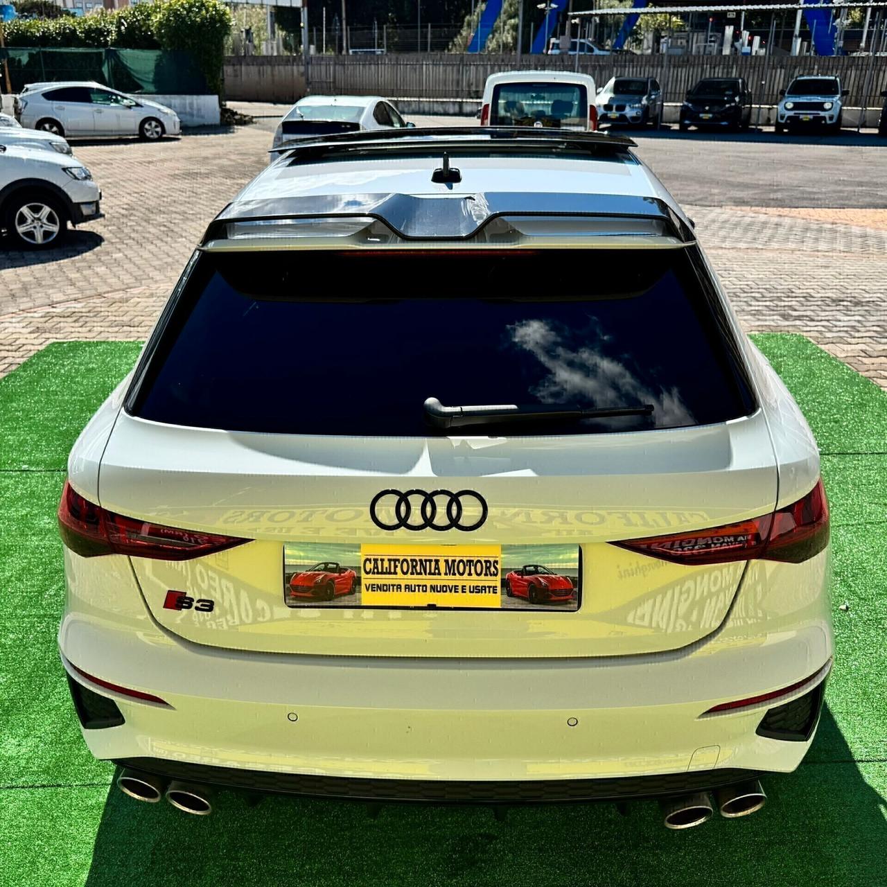 Audi S3 310 CV quattro S tronic anno 12/2021 Permute Finanziamento garanzia Prezzo Reale