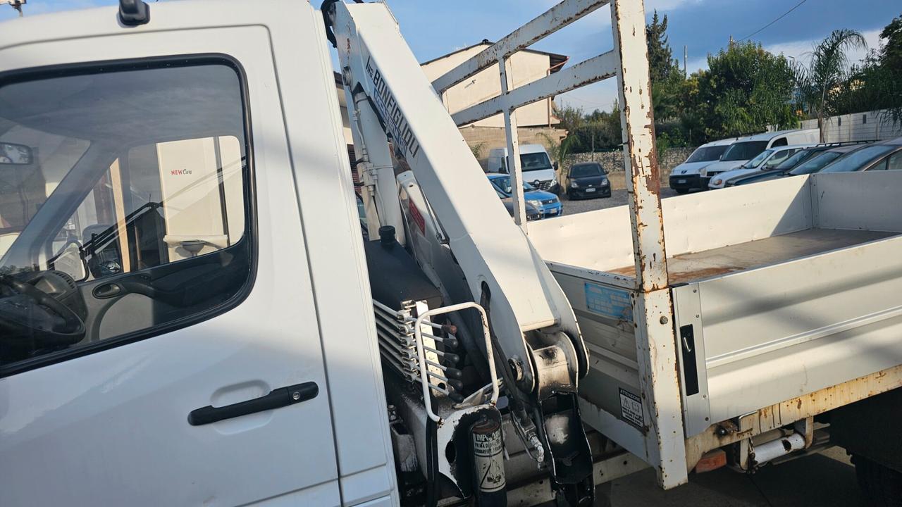 Mercedes Benz sprinter 413 dci con gru gemellato
