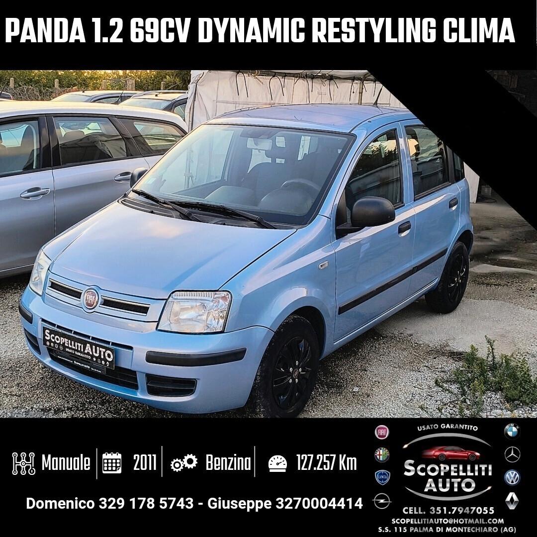 Fiat Panda 1.2 restyling Dynamic clima