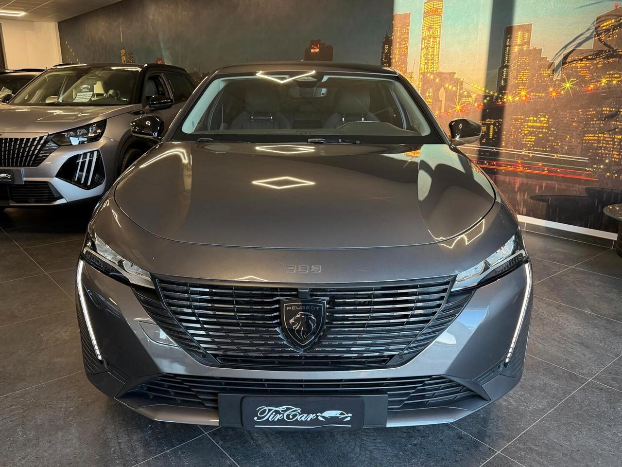 PEUGEOT 308 S.W. ALLURE 1.5 EAT8 130CV PELLE NAVI CAM ANNO 2022