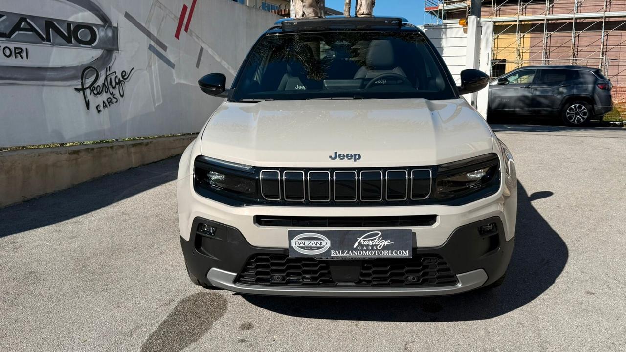 JEEP AVENGER BEV SUMMIT KM0 2026 TETTO APRIBILE