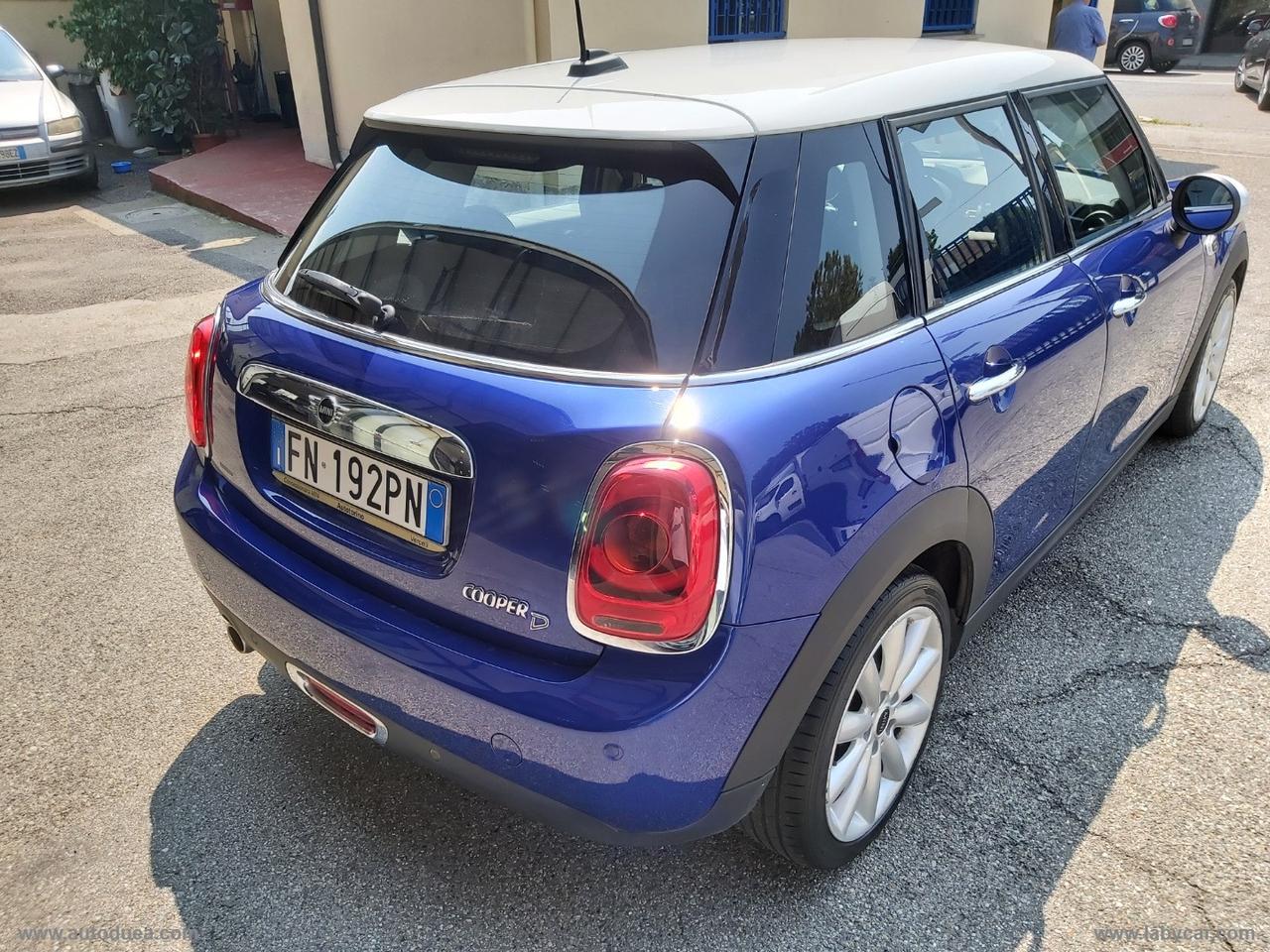 MINI Mini Cooper D 5 porte C/AUT. NO VINCOLI